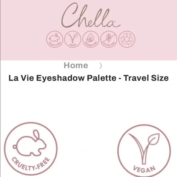 🎉HP🎉Chella La Vie Eyeshadow Palette - Travel Size - Picture 10 of 14